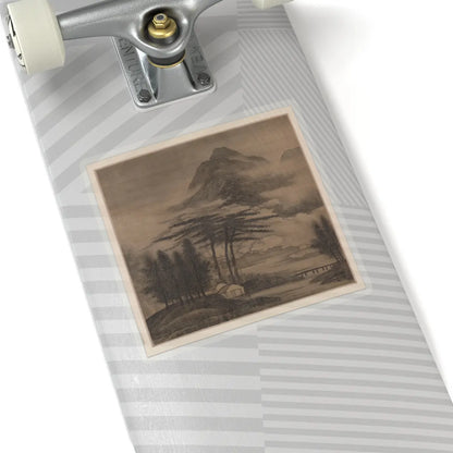 Gao Cen - Landscapes in the styles of old masters - 1667 v2 - STICKER Vinyl Kiss-Cut Decal