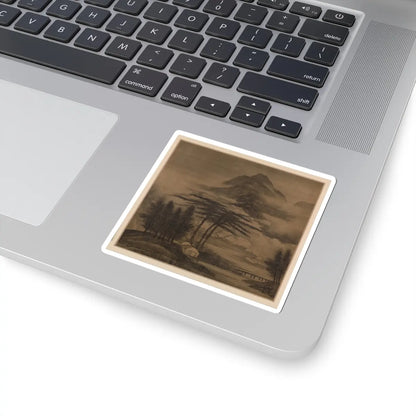 Gao Cen - Landscapes in the styles of old masters - 1667 v2 - STICKER Vinyl Kiss-Cut Decal