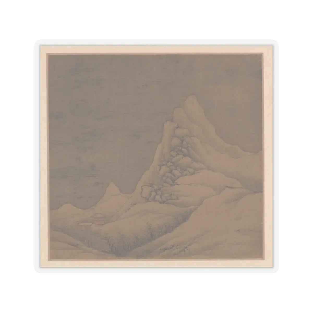 Gao Cen - Landscapes in the styles of old masters - 1667 v5 - STICKER Vinyl Kiss-Cut Decal