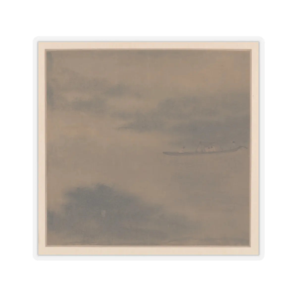 Gao Cen - Landscapes in the styles of old masters - 1667 v7 - STICKER Vinyl Kiss-Cut Decal