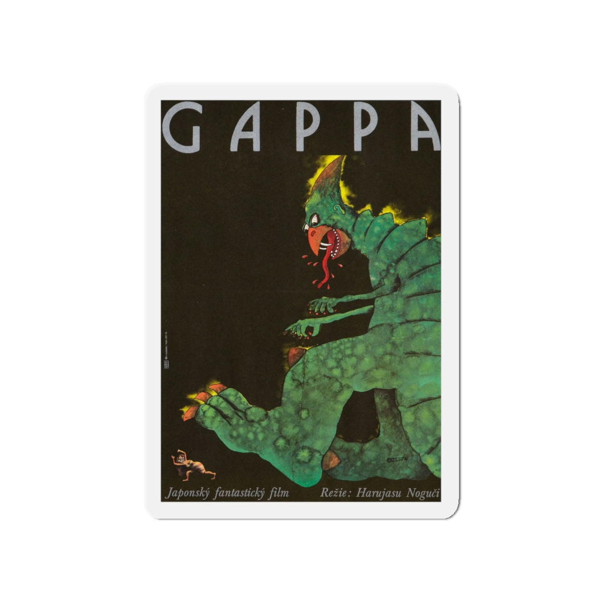 GAPPA (POLISH) 1967 Movie Poster - Die-Cut Magnet-4" x 4"-The Sticker Space