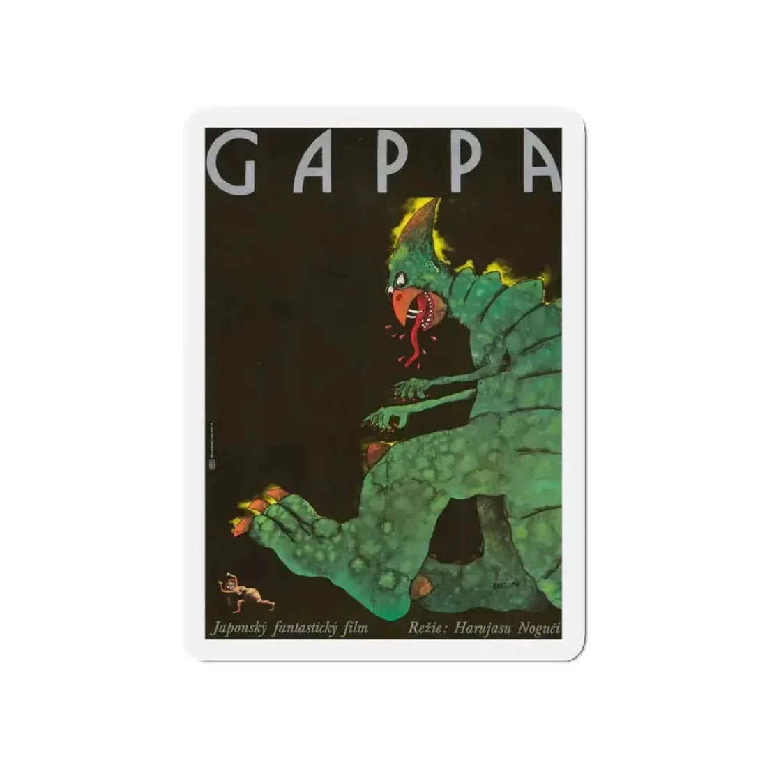 GAPPA (POLISH) 1967 Movie Poster - Refrigerator Magnet - The Sticker Space