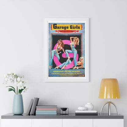 GARAGE GIRLS 1980 - Framed Movie Poster-The Sticker Space