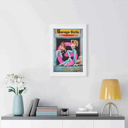 GARAGE GIRLS 1980 - Framed Movie Poster - The Sticker Space