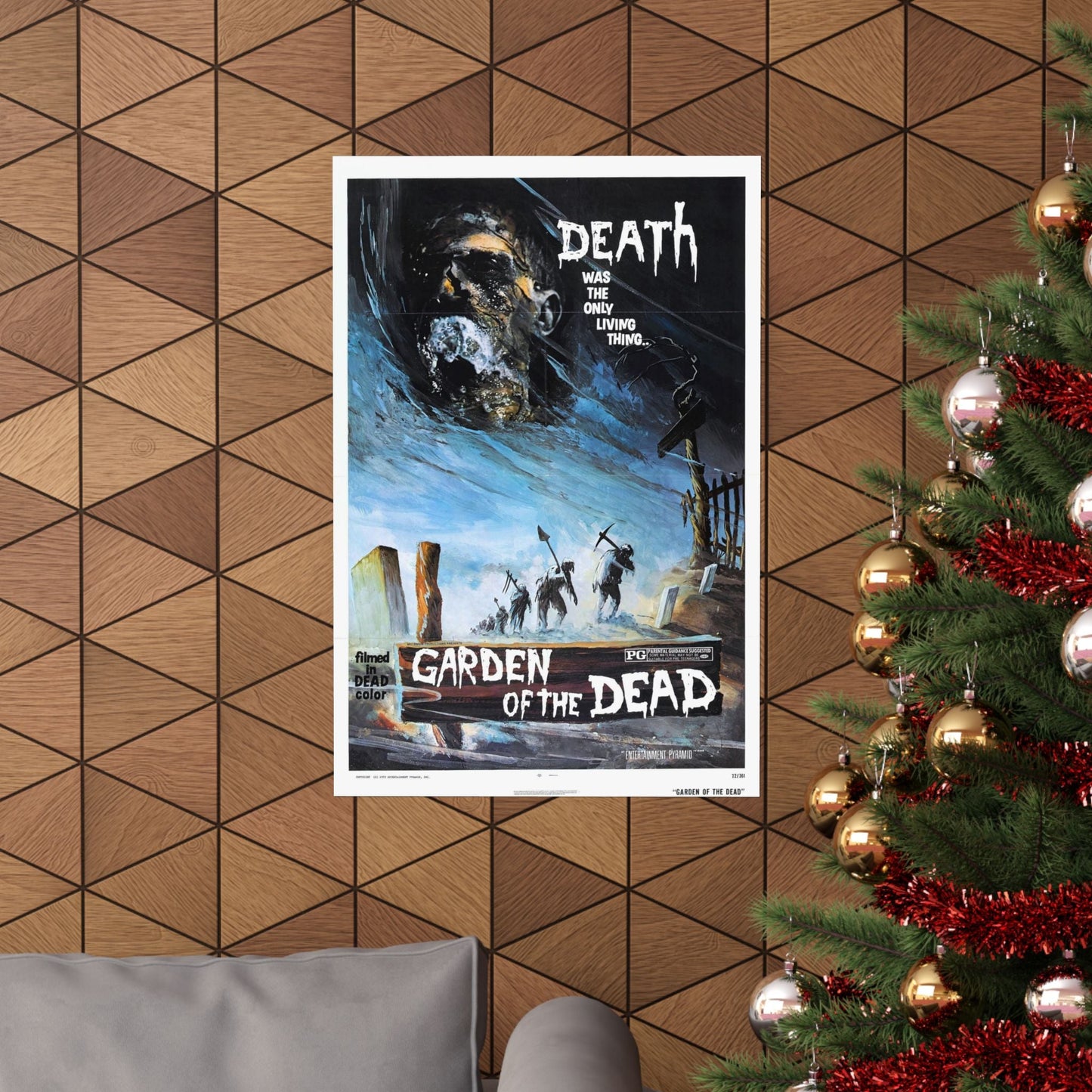 GARDEN OF THE DEAD 1972 - Paper Movie Poster-The Sticker Space