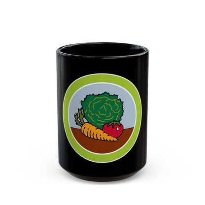 Gardening (Boy Scout Merit Badge) Black Coffee Mug-15oz-The Sticker Space