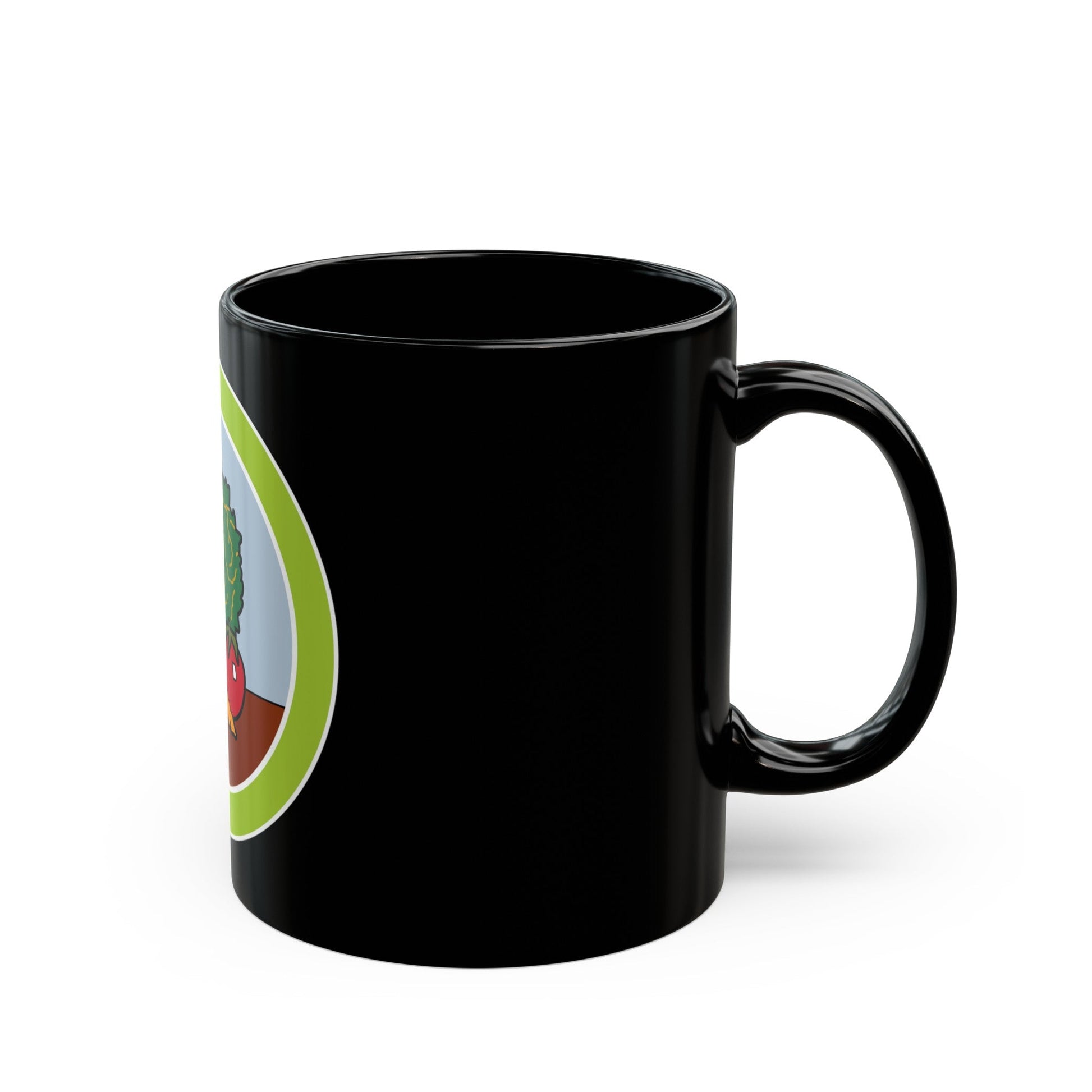 Gardening (Boy Scout Merit Badge) Black Coffee Mug-The Sticker Space