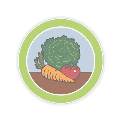 Gardening (Boy Scout Merit Badge) STICKER Vinyl Kiss-Cut Decal 3 Inch Transparent - The Sticker Space