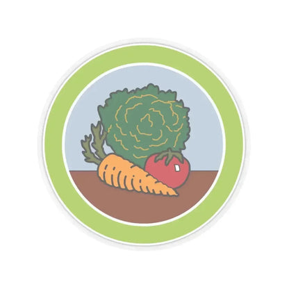 Gardening (Boy Scout Merit Badge) STICKER Vinyl Kiss-Cut Decal 6 Inch Transparent - The Sticker Space