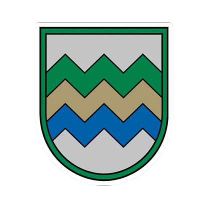 Garkalnes novads COA (Latvia) (Coat of Arms) STICKER Vinyl Kiss-Cut Decal 2 Inch White - The Sticker Space