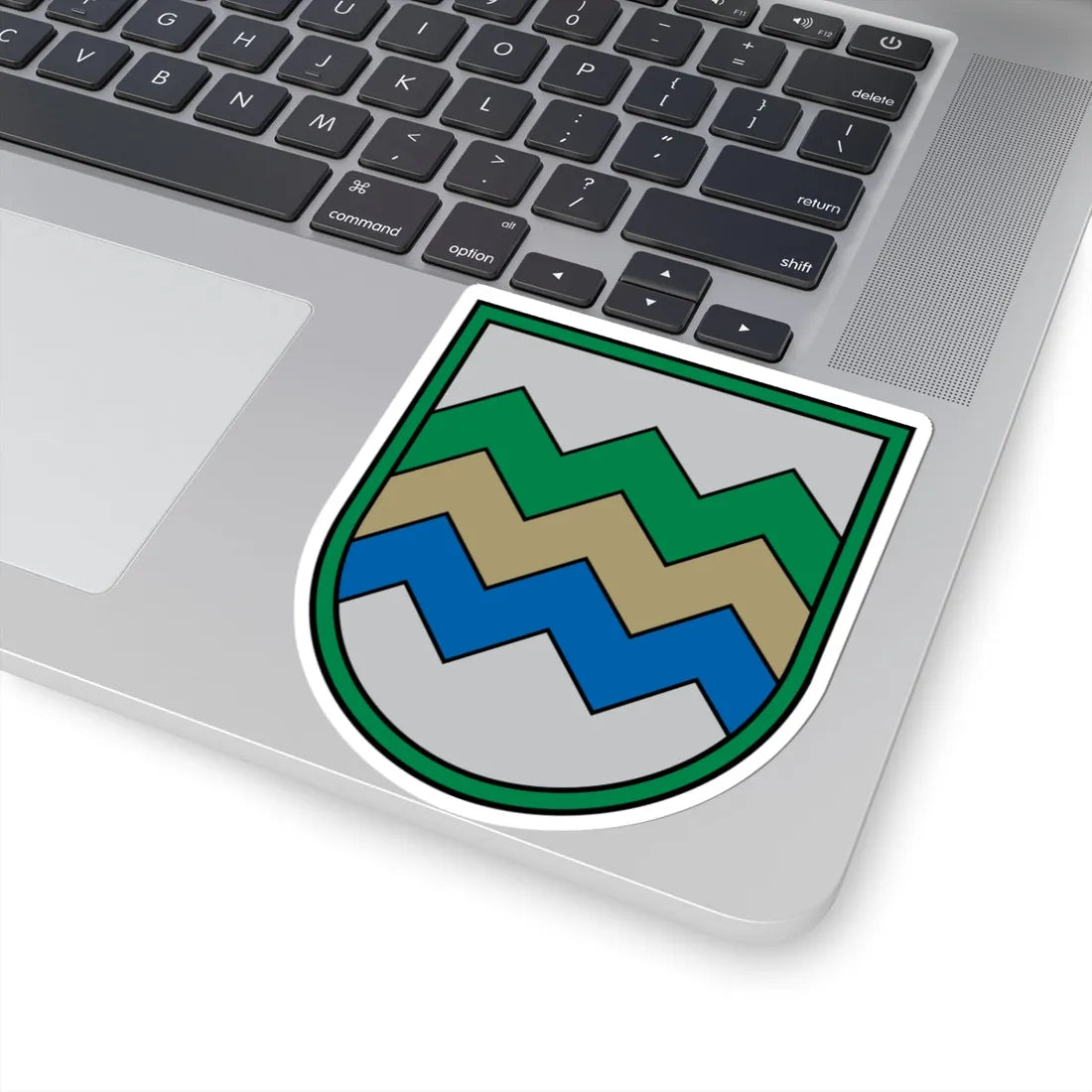 Garkalnes novads COA (Latvia) (Coat of Arms) STICKER Vinyl Kiss-Cut Decal - The Sticker Space