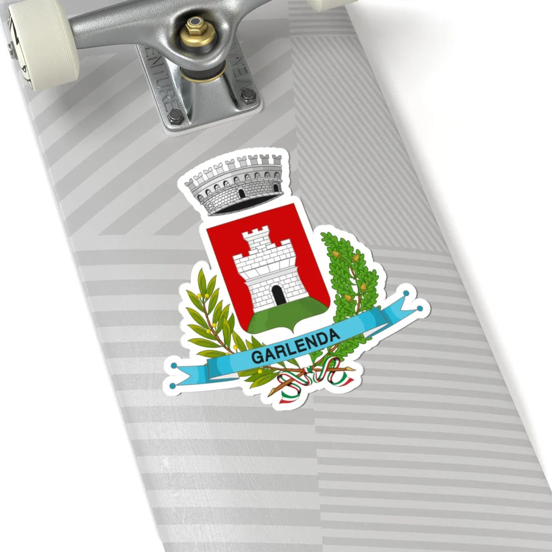 Garlenda-Stemma (Italy) (Coat of Arms) STICKER Vinyl Kiss-Cut Decal - The Sticker Space