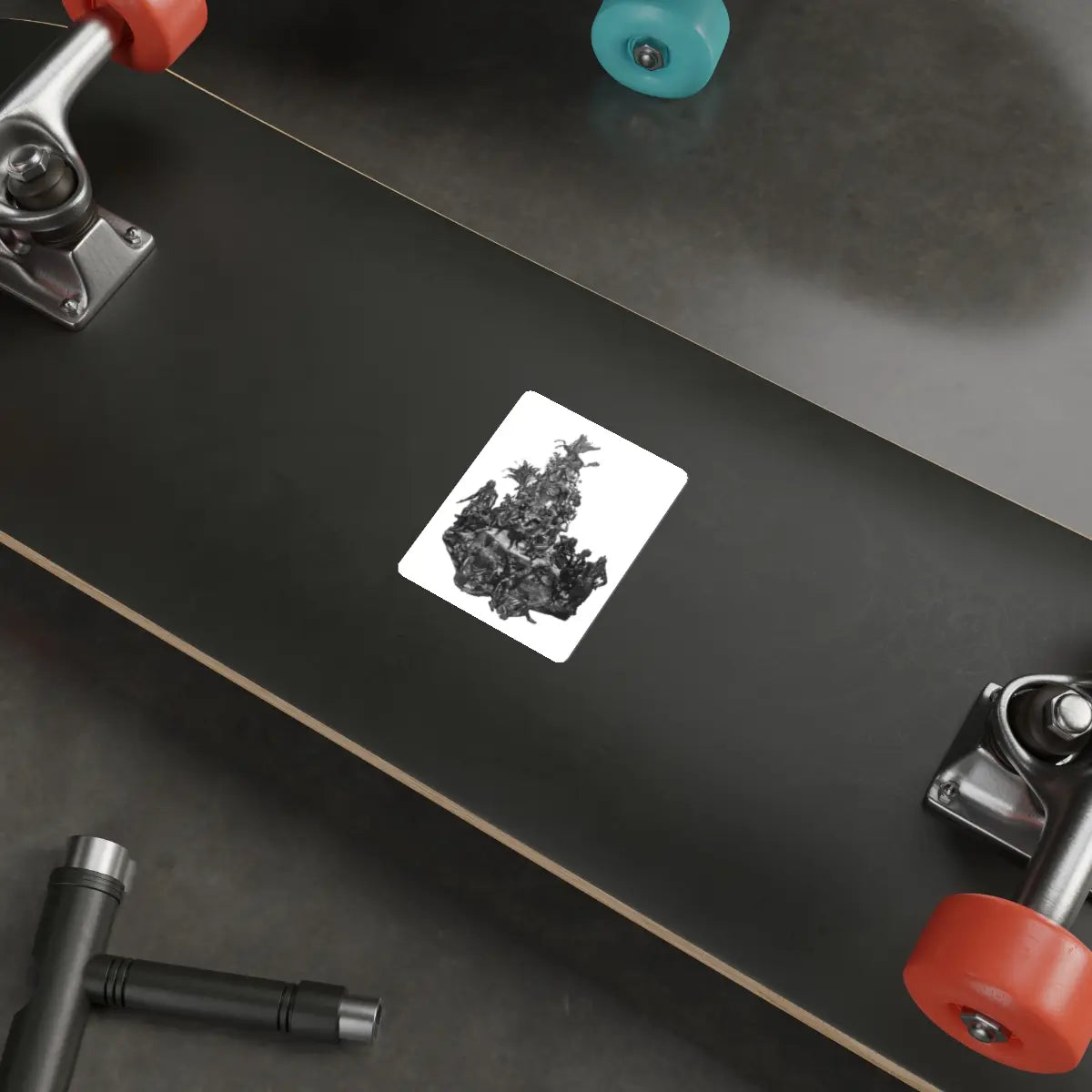SKU:28187232854133564008 Sticker types:White Shape:Die-Cut Sizes:3" × 3"