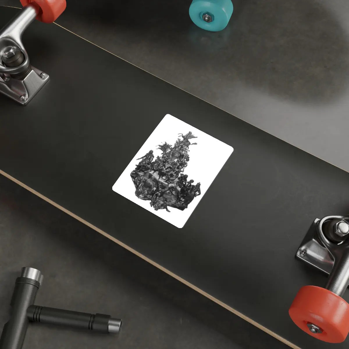 SKU:95090194640196414683 Sticker types:White Shape:Die-Cut Sizes:4" × 4"
