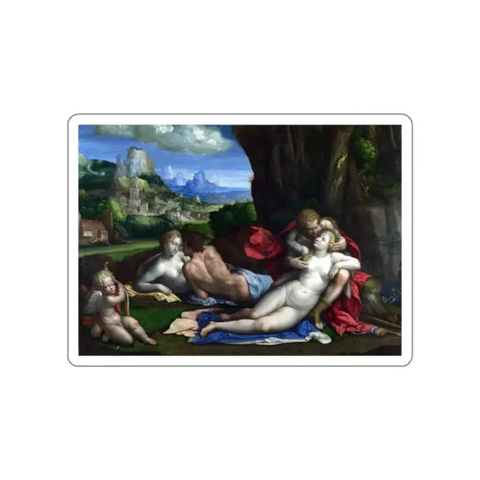 GAROFALO - An Allegory of Love (Artwork) STICKER Vinyl Die-Cut Decal White Die-Cut 2 Inch - The Sticker Space