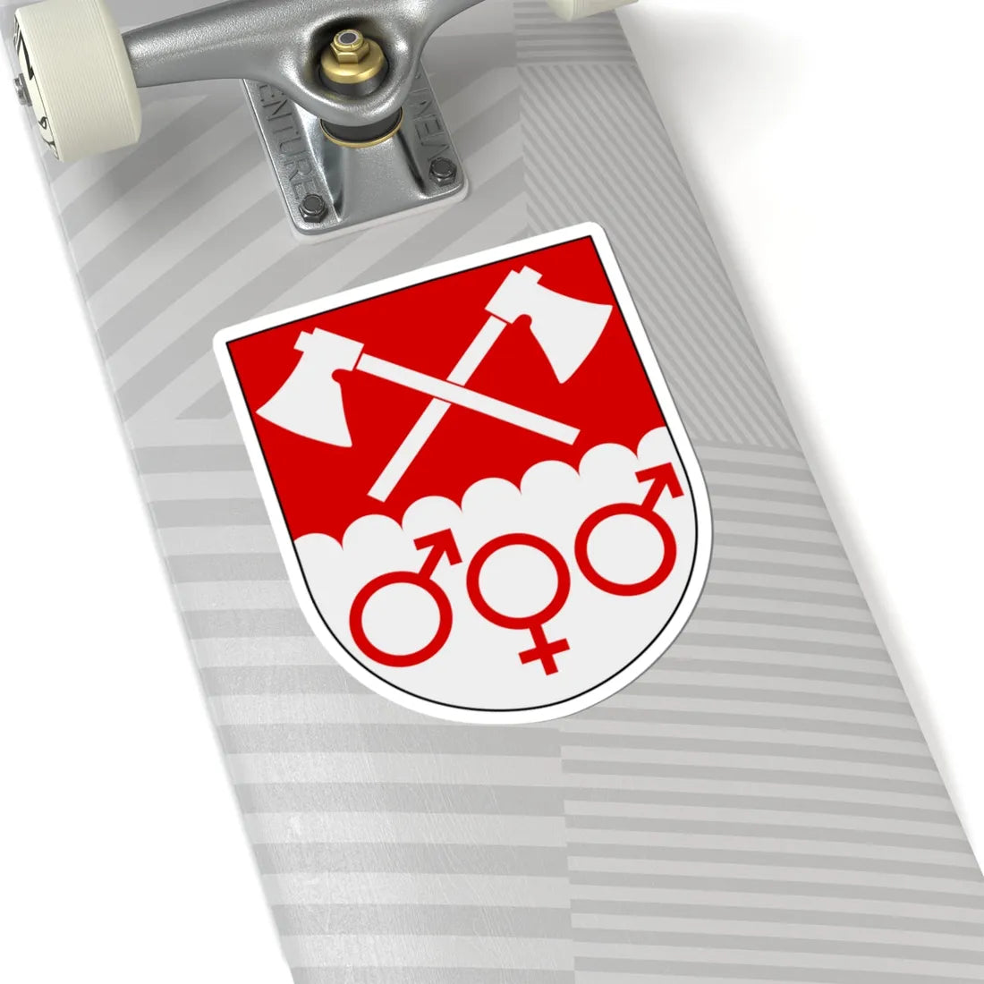 Garpenberg vapen (Sweden) (Coat of Arms) STICKER Vinyl Kiss-Cut Decal - The Sticker Space