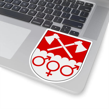 Garpenberg vapen (Sweden) (Coat of Arms) STICKER Vinyl Kiss-Cut Decal - The Sticker Space