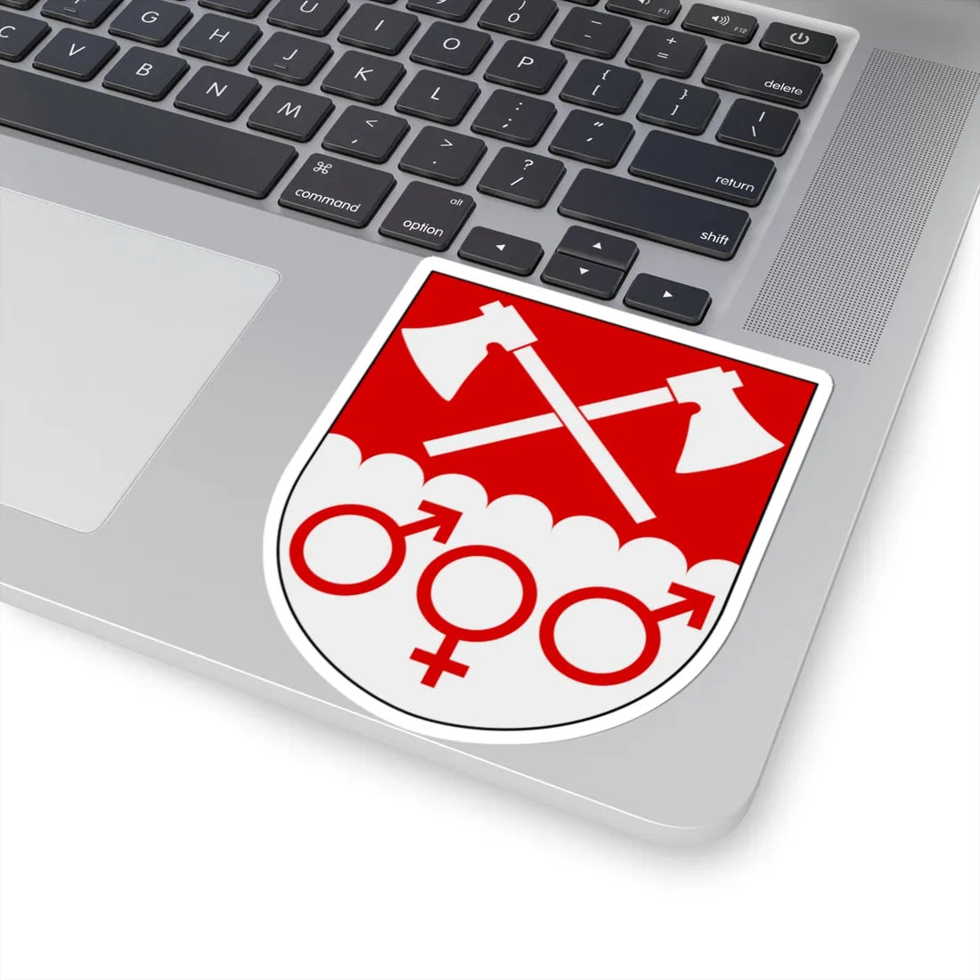 Garpenberg vapen (Sweden) (Coat of Arms) STICKER Vinyl Kiss-Cut Decal - The Sticker Space