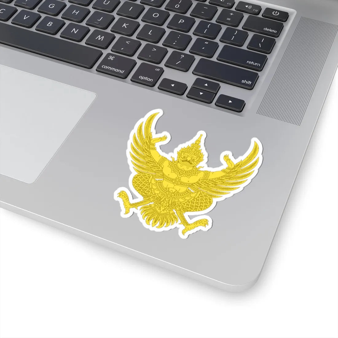 Garuda Emblem of Thailand Gold (Thailand) (Coat of Arms) STICKER Vinyl Kiss-Cut Decal - The Sticker Space
