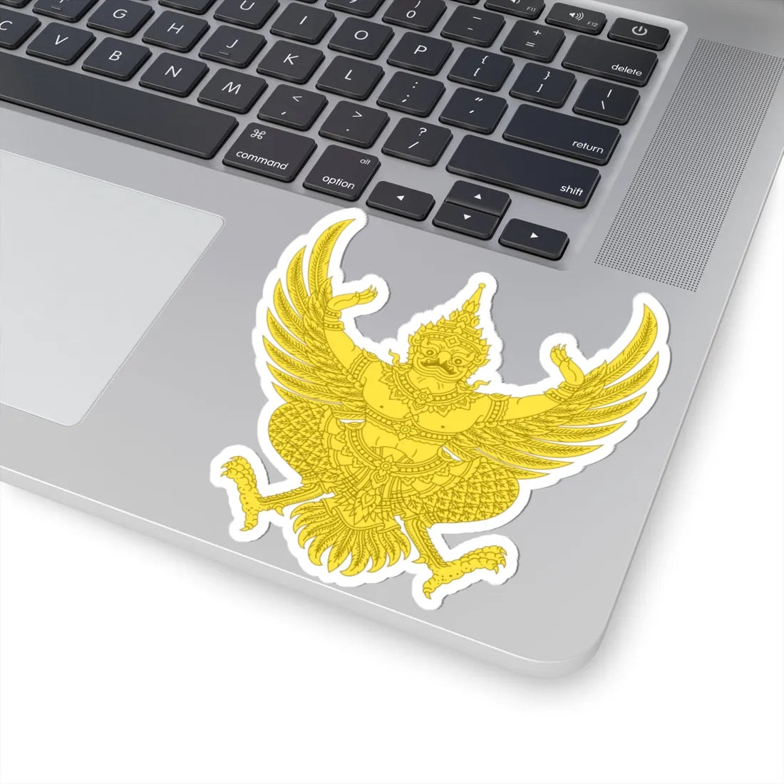 Garuda Emblem of Thailand Gold (Thailand) (Coat of Arms) STICKER Vinyl Kiss-Cut Decal - The Sticker Space