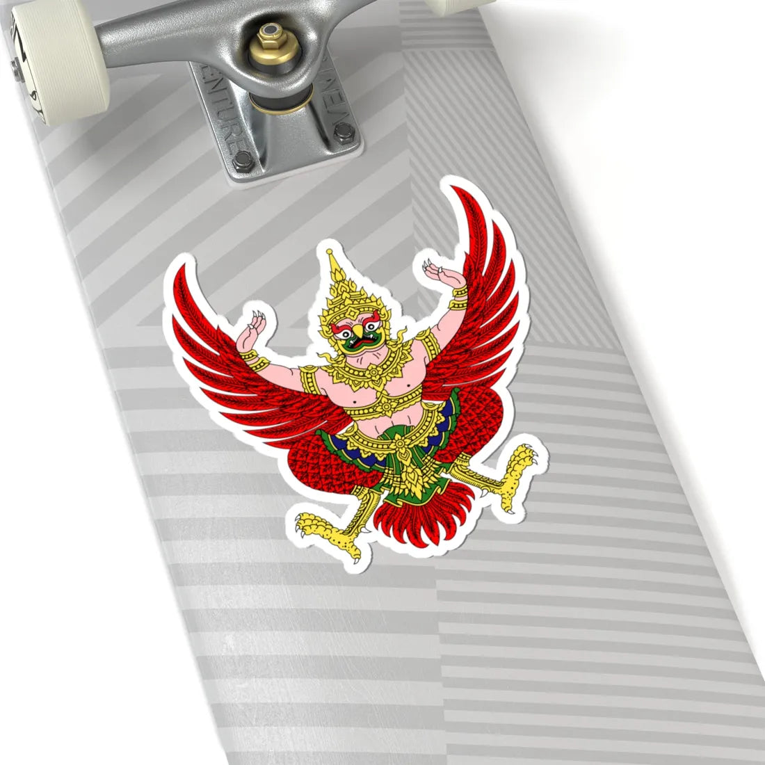 Garuda Emblem of Thailand Royal Thai Government Gazette (Thailand) (Coat of Arms) STICKER Vinyl Kiss-Cut Decal - The Sticker Space