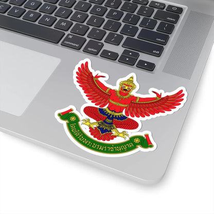 Garuda Emblem of Thailand Royal Warrant (Thailand) (Coat of Arms) STICKER Vinyl Kiss-Cut Decal - The Sticker Space