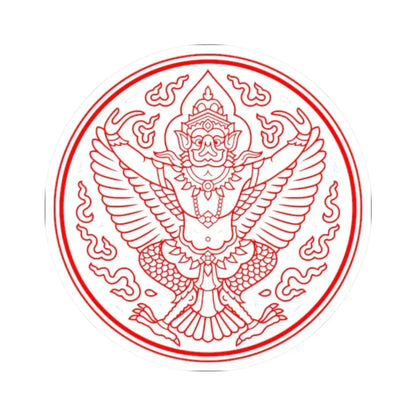 Garuda Seal of Thailand (Thailand) STICKER Vinyl Kiss-Cut Decal 2 Inch White - The Sticker Space