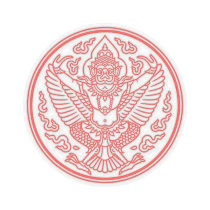 Garuda Seal of Thailand (Thailand) STICKER Vinyl Kiss-Cut Decal 4 Inch Transparent - The Sticker Space