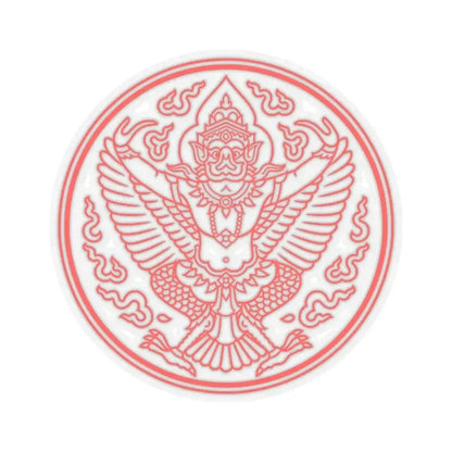 Garuda Seal of Thailand (Thailand) STICKER Vinyl Kiss-Cut Decal 6 Inch Transparent - The Sticker Space