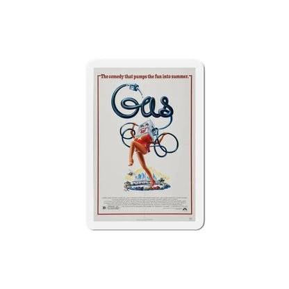 Gas 1981 Movie Poster Refrigerator Magnet - The Sticker Space