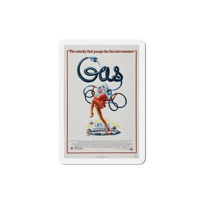 Gas 1981 Movie Poster Refrigerator Magnet - The Sticker Space