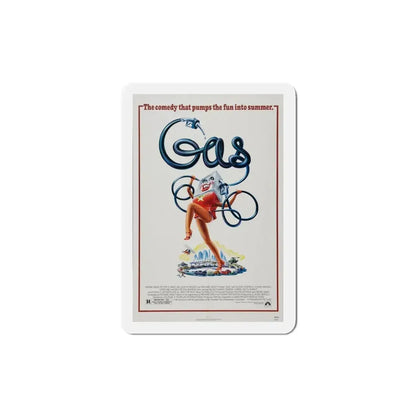 Gas 1981 Movie Poster Refrigerator Magnet - The Sticker Space