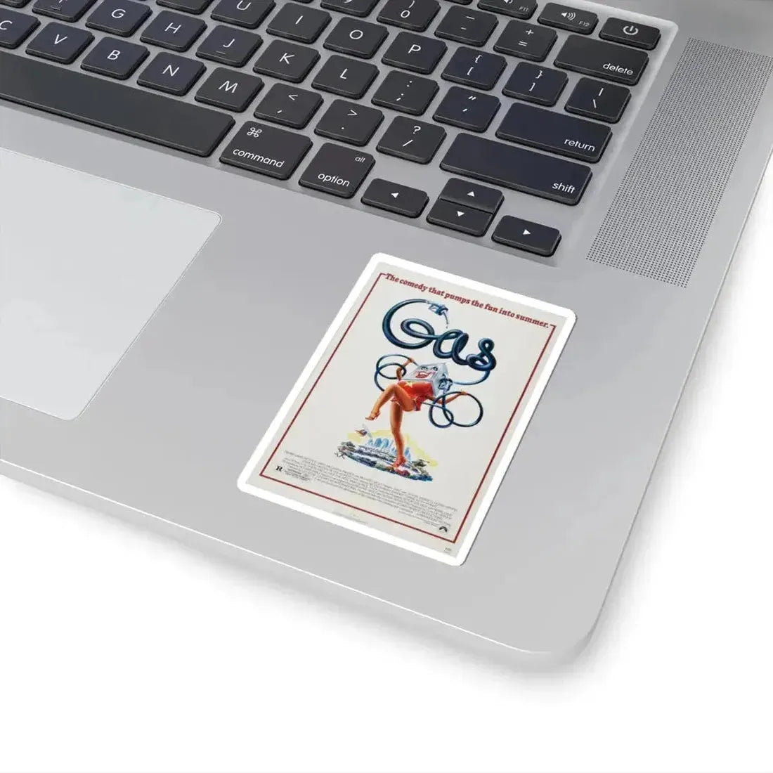 Gas 1981 Movie Poster - STICKER Vinyl Kiss-Cut Decal - The Sticker Space