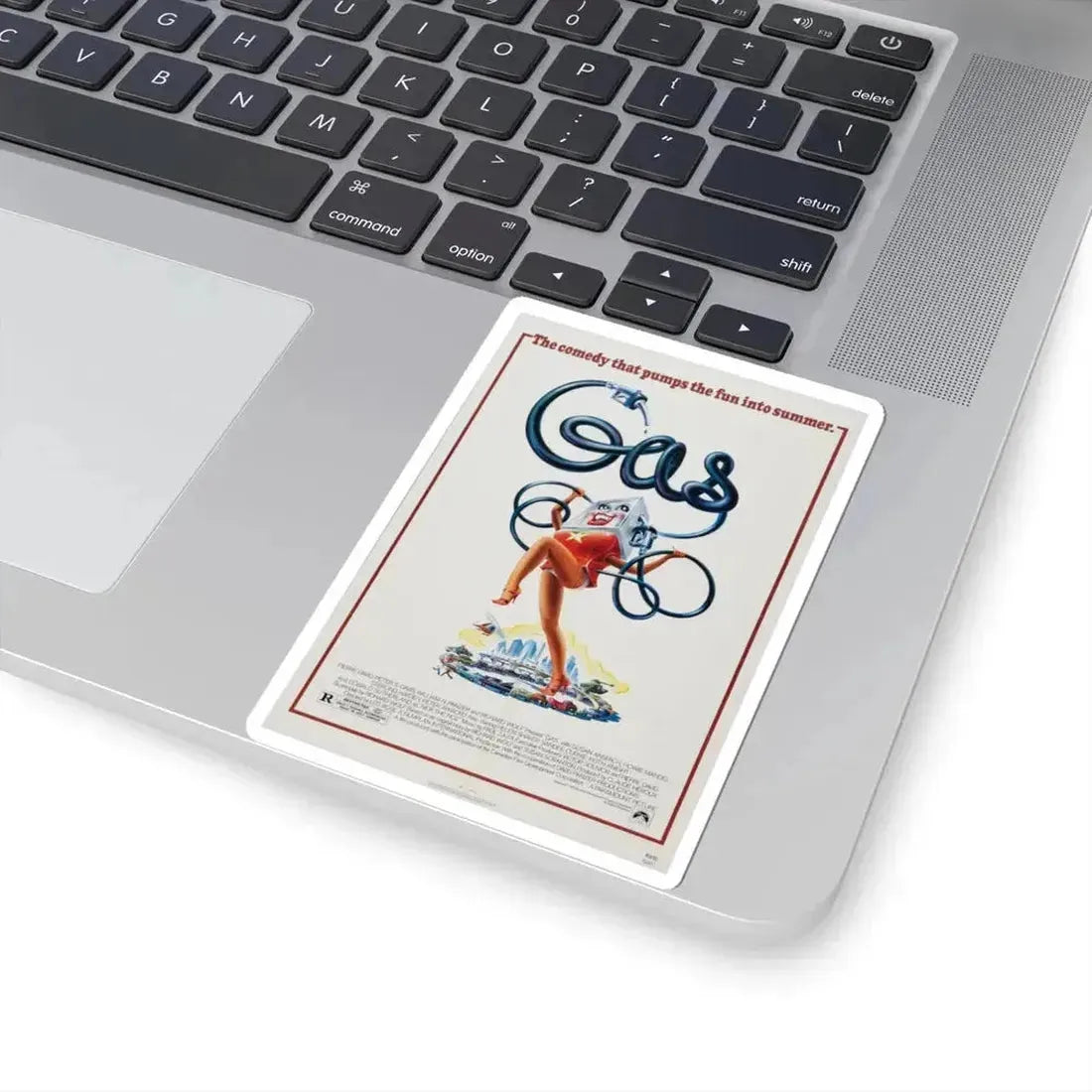 Gas 1981 Movie Poster - STICKER Vinyl Kiss-Cut Decal - The Sticker Space