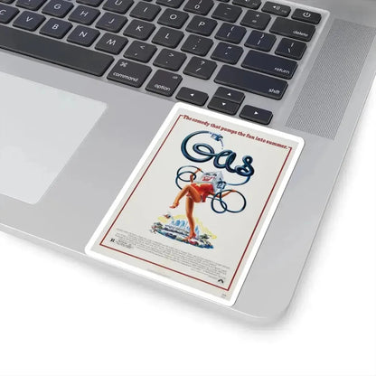 Gas 1981 Movie Poster - STICKER Vinyl Kiss-Cut Decal - The Sticker Space