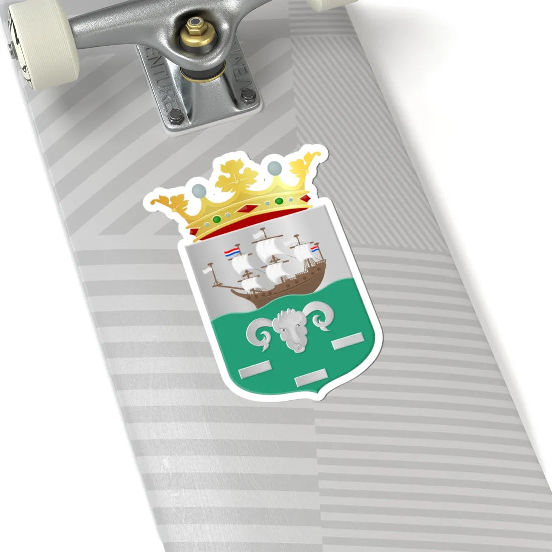 Gasselte wapen 1932 (Netherlands) (Coat of Arms) STICKER Vinyl Kiss-Cut Decal - The Sticker Space