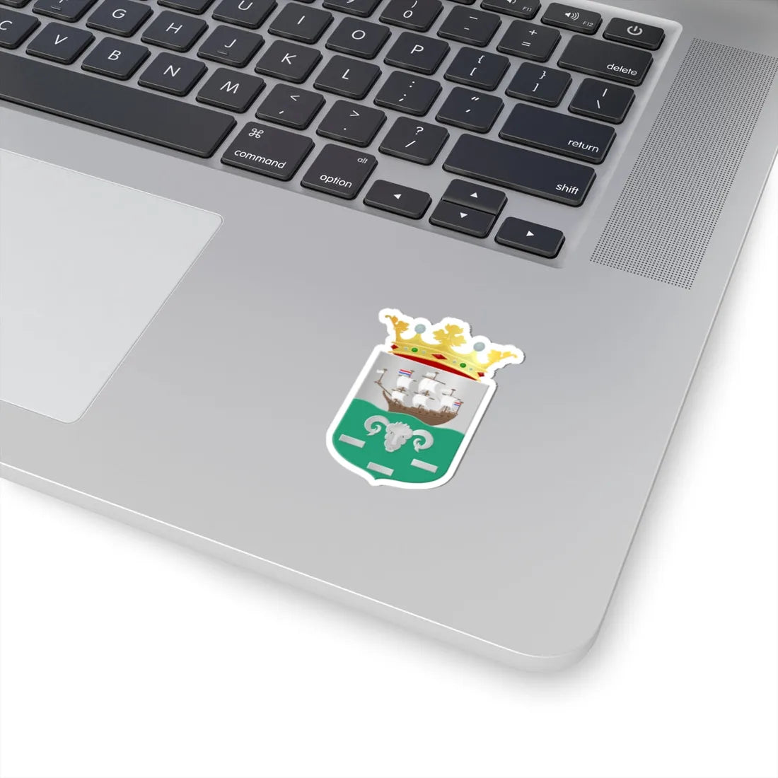 Gasselte wapen 1932 (Netherlands) (Coat of Arms) STICKER Vinyl Kiss-Cut Decal - The Sticker Space