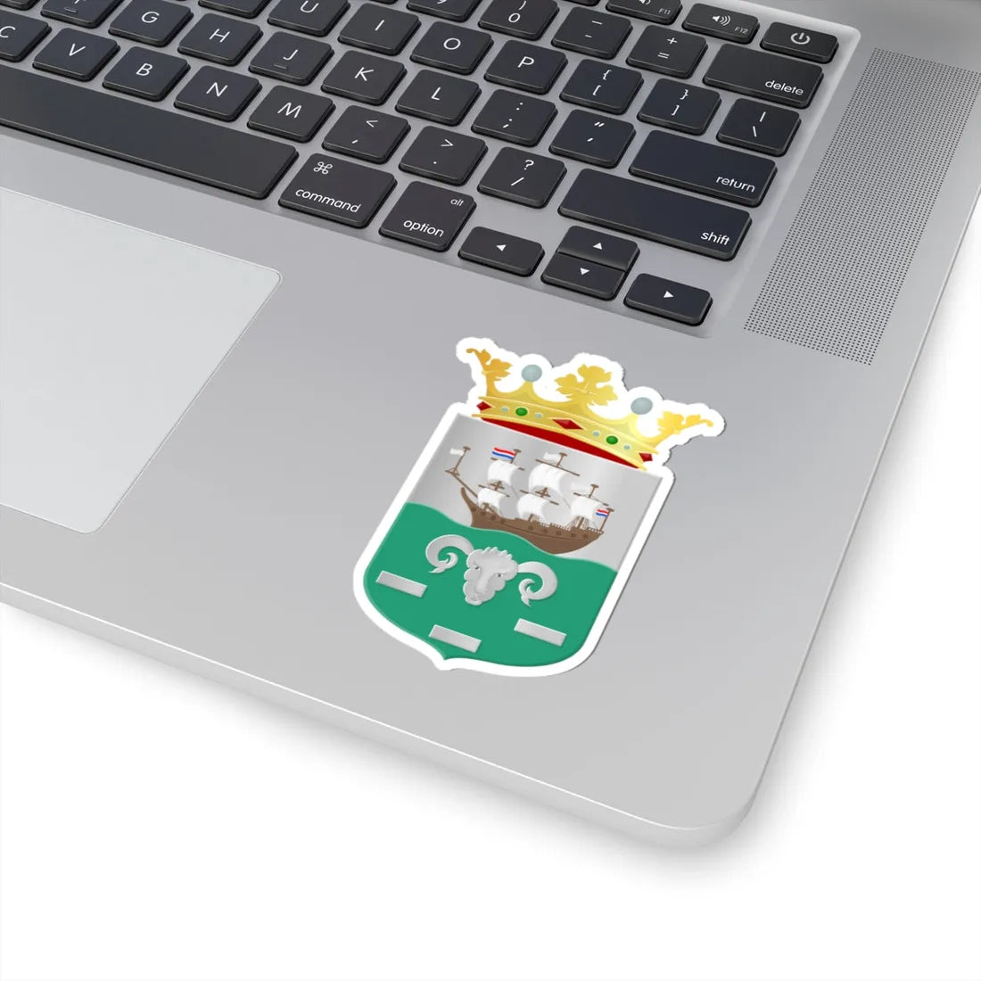 Gasselte wapen 1932 (Netherlands) (Coat of Arms) STICKER Vinyl Kiss-Cut Decal - The Sticker Space