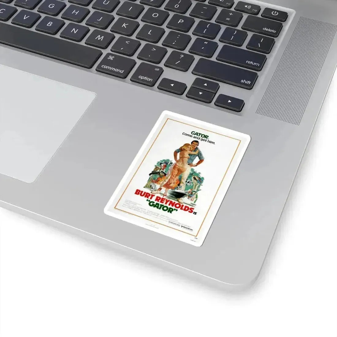 Gator 1976 Movie Poster - STICKER Vinyl Kiss-Cut Decal - The Sticker Space