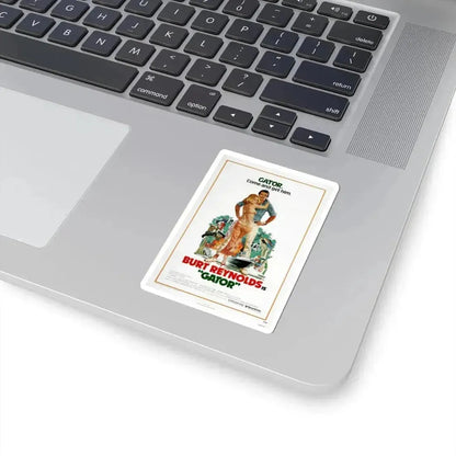 Gator 1976 Movie Poster - STICKER Vinyl Kiss-Cut Decal - The Sticker Space