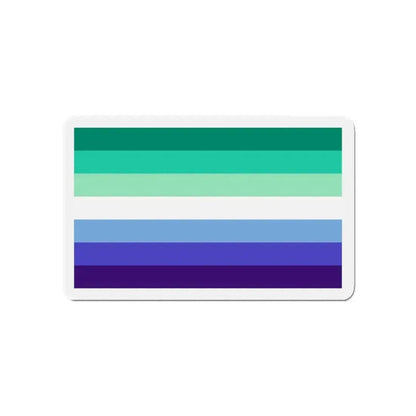 Gay Men Pride Flag - Refrigerator Magnet - The Sticker Space
