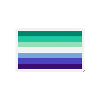 Gay Men Pride Flag - Refrigerator Magnet - The Sticker Space