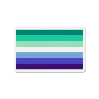 Gay Men Pride Flag - Refrigerator Magnet - The Sticker Space