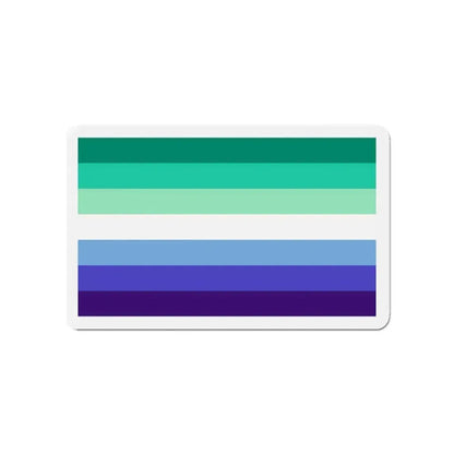 Gay Men Pride Flag - Refrigerator Magnet - The Sticker Space