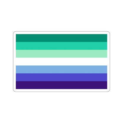 Gay Men Pride Flag STICKER Vinyl Die-Cut Decal-2 Inch-The Sticker Space