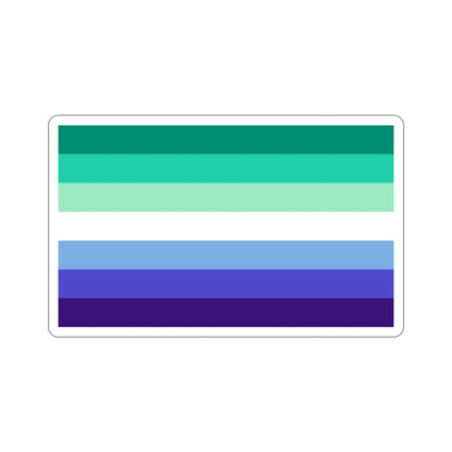 Gay Men Pride Flag STICKER Vinyl Die-Cut Decal-3 Inch-The Sticker Space