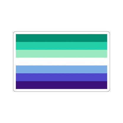 Gay Men Pride Flag STICKER Vinyl Die-Cut Decal-5 Inch-The Sticker Space