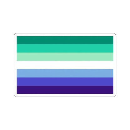 Gay Men Pride Flag STICKER Vinyl Die-Cut Decal 5 Inch - The Sticker Space