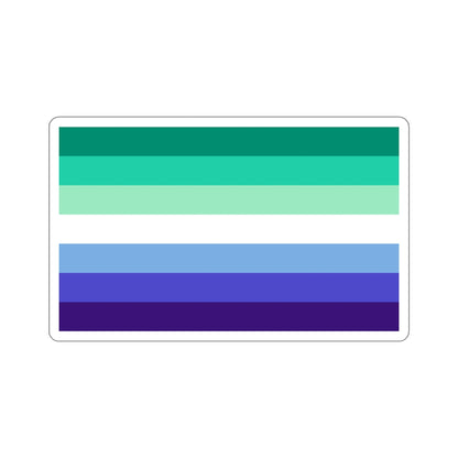 Gay Men Pride Flag STICKER Vinyl Die-Cut Decal-6 Inch-The Sticker Space