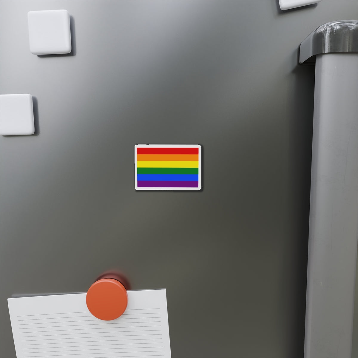 Gay Pride Flag - Die-Cut Magnet-The Sticker Space